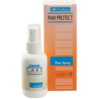 Diafarm paw protect paw spray pleje af poter og trædepuder til hund & kat 50ml
