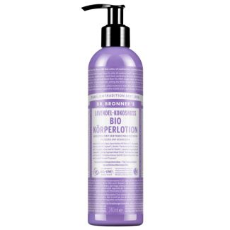 Dr. Bronner's lavendel-kokosnuss bio körperlotion 240ml
