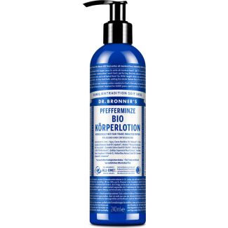 Dr. Bronner's pfefferminze bio körperlotion 240ml