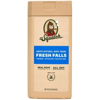 Dr. Squatch men's natural body wash fresh falls 414ml