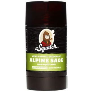 Dr. Squatch men's natural deodorant alpine sage 75g