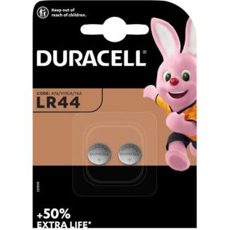 Duracell batteri alkaline LR44 1.5V 10 pakke med 2 stk