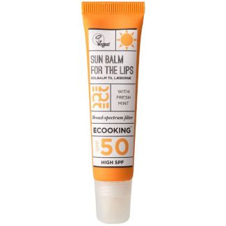 Ecooking solbalm til læberne with fresh mint SPF50 high 15ml