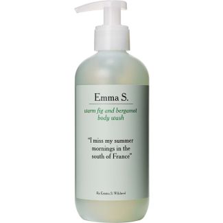 Emma S. warm fig and bergamot body wash 350ml