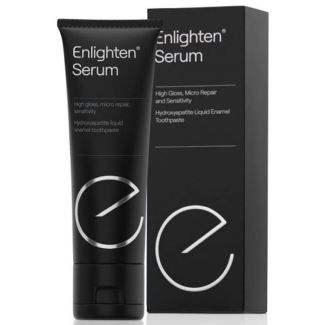 Enlighten serum high gloss micro repair and sensitivity hydroxyapatite liquid enamel toothpaste 75ml