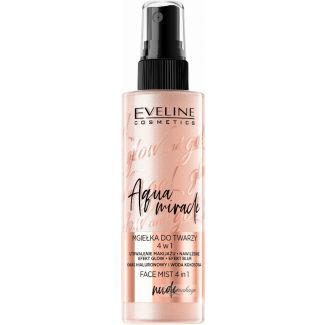 Eveline cosmetics aqua miracle face & body mist 4 in 1 nude 110ml