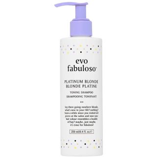 EVO fabuloso platinum blonde toning shampoo 250ml