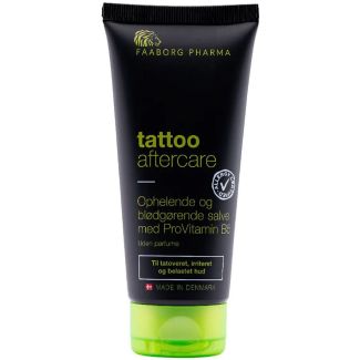 Faaborg pharma tattoo aftercare ophelende og blødgørende salve med provitamin B5 100ml