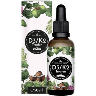 Feel natural D3/K2 tropfen mit k2vital 50ml (dato)