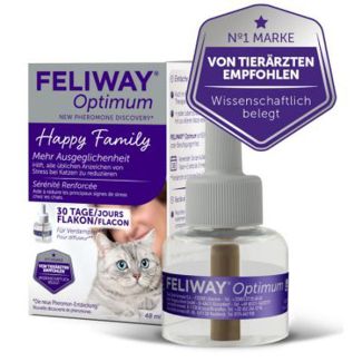 Feliway optimum happy family 30 tage flakon 48 ml