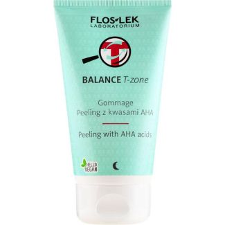 Floslek laboratorium balance t-zone peeling with AHA acids 125ml