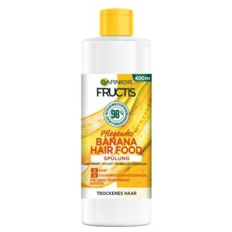 Garnier fructis pflegendes banana hair food spülung trockenes hair 400ml
