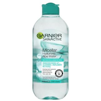 Garnier skinactive micellar hyaluronic aloe water dehydrated & sensitive skin 400ml