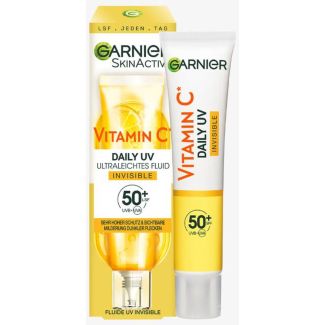Garnier skinactive vitamin C daily UV ultraleichtes fluid glow SPF50+ 40ml