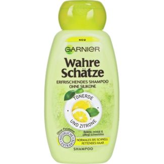 Garnier  wahre schätze erfrischendes shampoo tonerde und zitrone 250ml