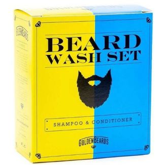 Golden beards beard wash set shampoo no. 008 100ml & conditioner no. 009 100ml