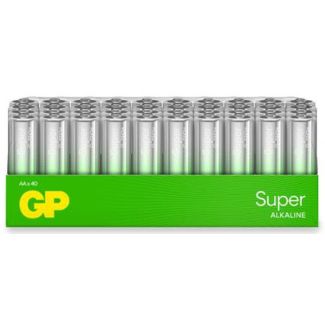 GP batteri G-tech super alkaline AA LR6 1.5V 40stk