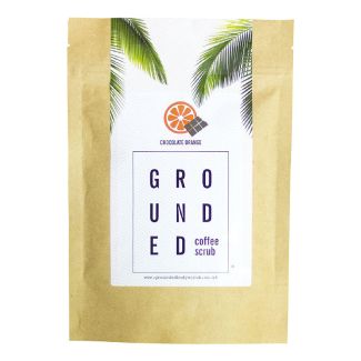 Grounded coffee scrub chocolate orange 200g