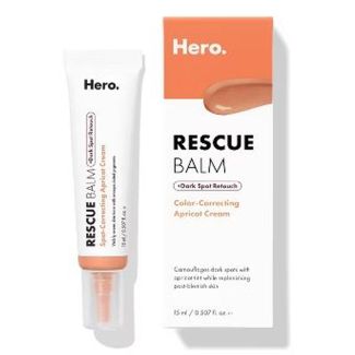 Hero rescue balm dark spot retouch color-correcting apricot cream 15ml (dato)