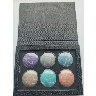 HOT makeup 6c baked eyeshadow palette 18g