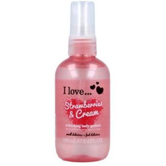 I love refreshing body spritzer strawberries & cream 100ml