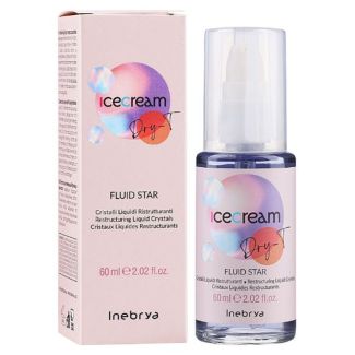 Inebrya fluid star ice cream dry-t restructuring liquid crystals 60ml