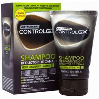 Just for men control GX shampoo formula mejorada 118ml