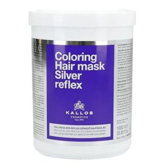 Kallos cosmetics coloring hair mask silver reflex 1000ml