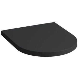 Kartell by laufen toiletsæde model H8913337160001 blød lukning mat sort