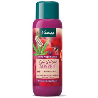 Kneipp aroma-pflegeschaumbad glückliche auszeit roter mohn hanf 400ml