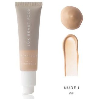 Lük beautifood instant glow tinted complexion balm for all skin types nude 1 fair 30ml