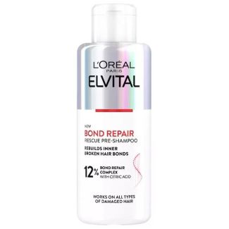 L'oréal paris elvital rescue-pre-shampoo 12% bond repair complex with citric acid 200ml
