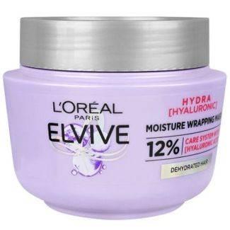L'oréal paris elvive hydra hyaluronic moisture wrapping mask 12% dehydrated hair 300ml