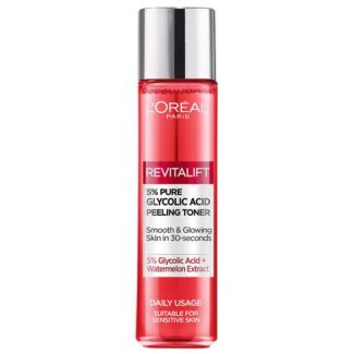 L'oréal paris revitalift 5% pure glycolic acid peeling toner 180ml