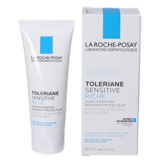 La roche-posay toleriane sensitive riche protective soothing moisturiser 40ml (dato)
