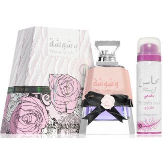 Lattafa eau de parfum washwashah 100ml + perfumed spray
