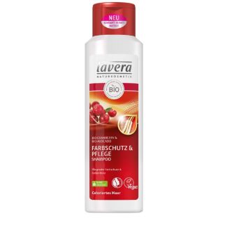 Lavera naturkosmetik farbschutz & pflege shampoo bio-cranberry & bio-avocado 250ml
