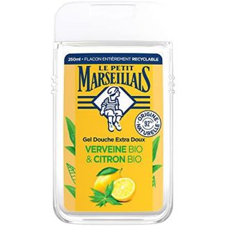 Le petit marseillais gel douche extra doux verveine bio & citron bio 250ml