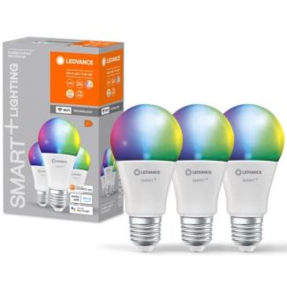 Ledvance smart+ lighting classic A 60 E27 9W multicolor wifi technology 3 stk