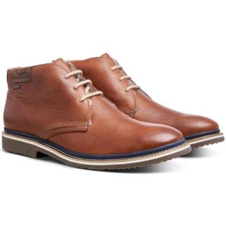 LLOYD herre sko valencia gore-tex cognac model 22-581-03 str. 45