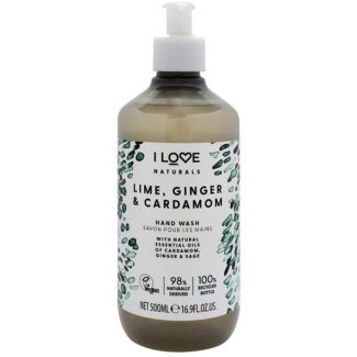 I love naturals hand wash lime ginger & cardamom 500ml