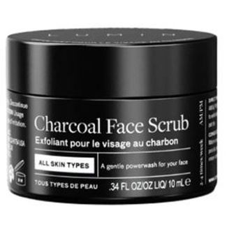 Lumin charcoal face scrub all skin types 10ml (dato)