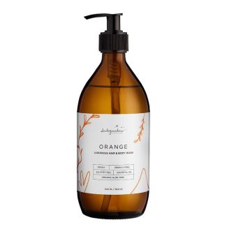 Lundegaardens luxurious hair & body wash orange 500ml