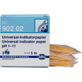 Macherey-nagel universal-indikatorpapier pH 1-11 ref. 902 02 3x5m