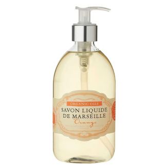 Maison belle savon liquide de marseille organic oils gentle hand wash orange 500ml