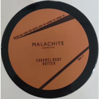 Malachite cosmetics caramel body butter 200ml (dato)