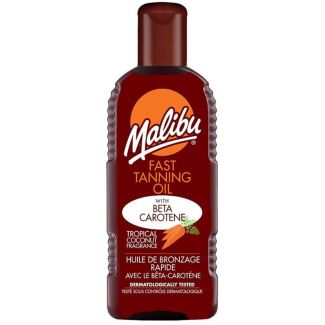 Malibu fast tanning oil with beta carotene 100ml