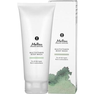 Mellisa organic skincare multivitamin body wash for all skin types 200ml