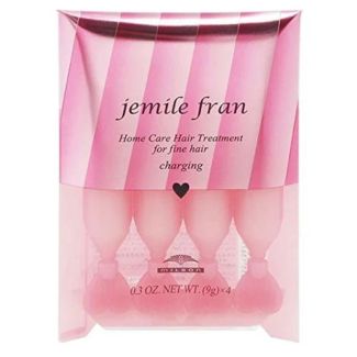 Milbon jemile fran home care hair treatment for fine hair 4x9g