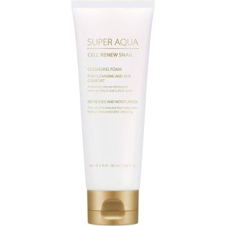 Missha super aqua cell renew snail cleansing foam 100ml